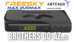 Leia mais sobre o artigo Freesky Max Duomax Atualização (Artemis) V334 – 12/03/2026