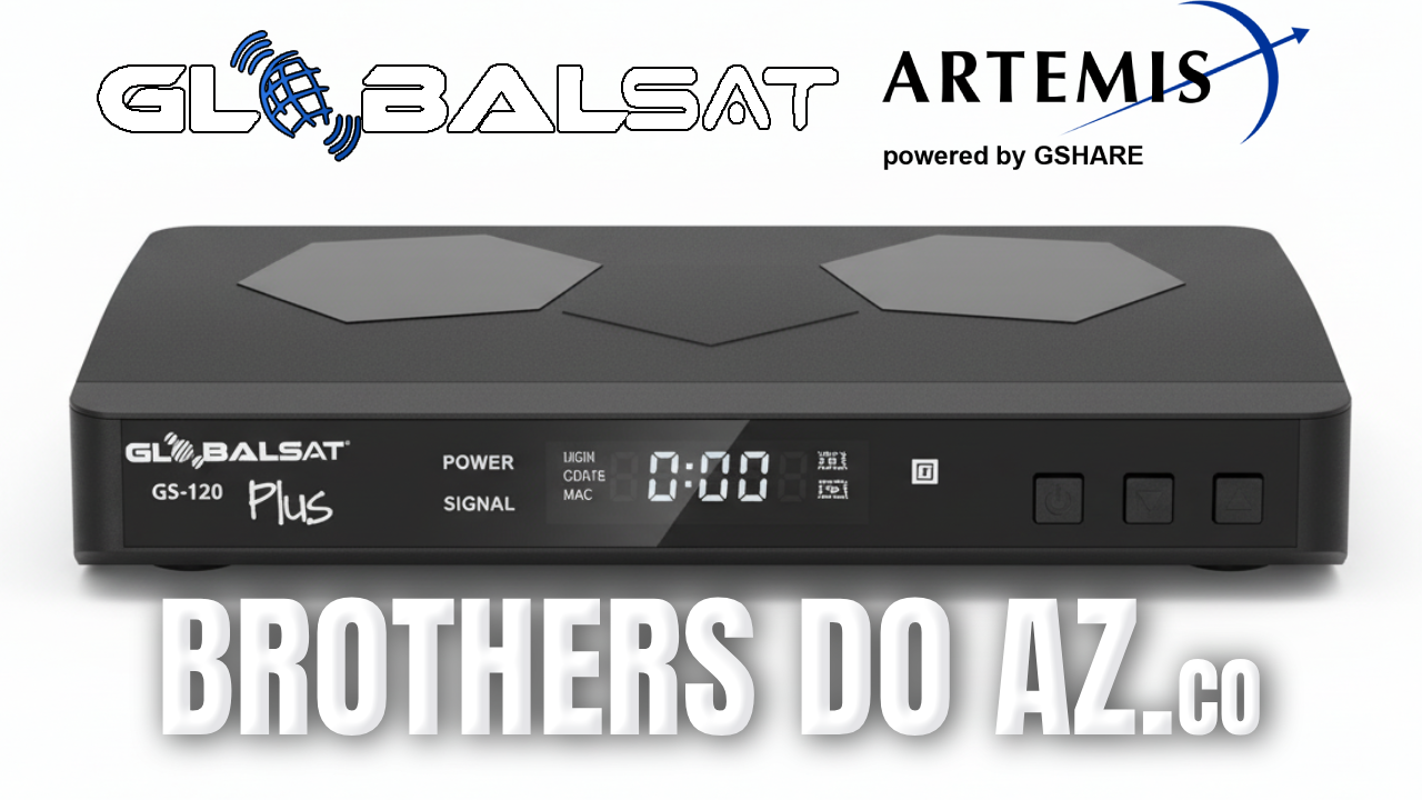 Leia mais sobre o artigo Globalsat GS120 Plus Atualização (Artemis) V207 – 05/03/2026