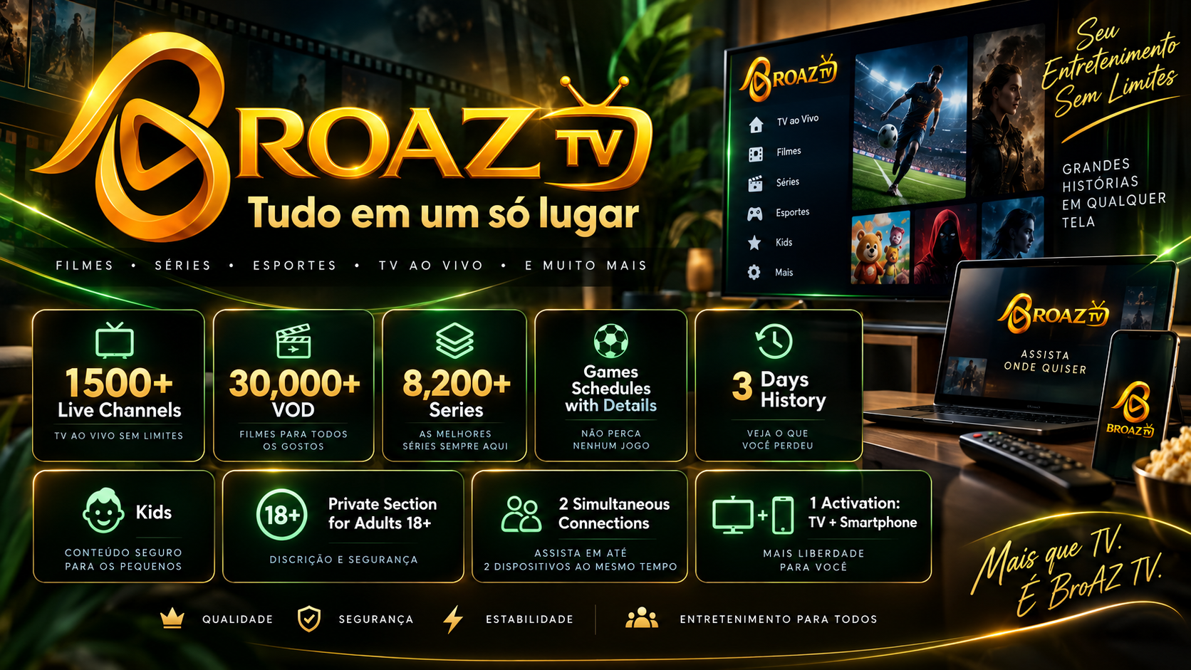 Leia mais sobre o artigo Entre para a Família BroAZ TV